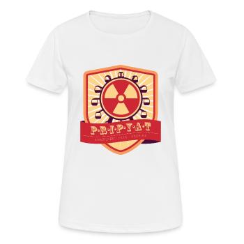 Amusement Park Pripyat - Ukraine - Women's Breathable T-Shirt - white - Front - AI Model Female 172 dark (172cm)