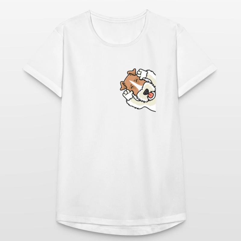 Foxterrier Drahthaar Ätsch Bätsch Frauen T-Shirt atmungsaktiv