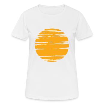 Sunset - Women's Breathable T-Shirt - white - Front - AI Model Female 172 dark (172cm)