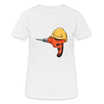 Craftsman - Women's Breathable T-Shirt - white - Front - AI Model Female 172 dark (172cm)