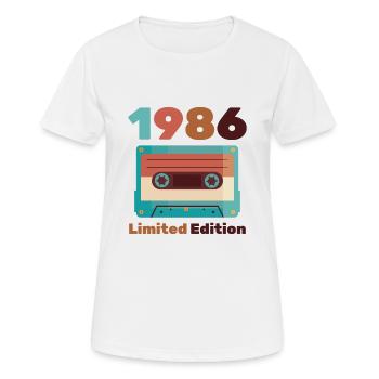 Happy Birthday To Me - Frauen T-Shirt atmungsaktiv - Weiß - Vorne - AI Model Female 172 dark (172cm)