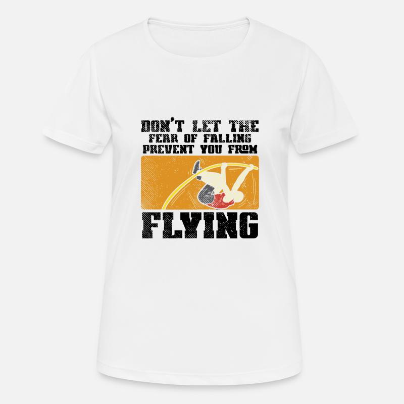 Pole Vault Pole Vaulting - Women's Breathable T-Shirt - white