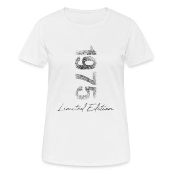 Geburtstag 1975 Limited Edition Geschenk Used Cool - Frauen T-Shirt atmungsaktiv - Weiß - Vorne - AI Model Female 172 dark (172cm)