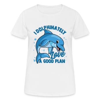 Dauphin Dauphin Dauphin - T-shirt respirant Femme - blanc - Devant - AI Model Female 172 dark (172cm)