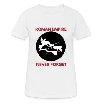 Roman Empire - Women's Breathable T-Shirt - white - Front - AI Model Female 172 dark (172cm)