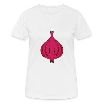 Onion - Women's Breathable T-Shirt - white - Front - AI Model Female 172 dark (172cm)