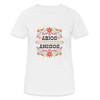 Abios Amigos 2022 Abitur Abutierent Abi 2022 - Frauen T-Shirt atmungsaktiv - Weiß - Vorne - AI Model Female 172 dark (172cm)