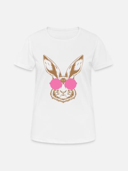 Ostern - Frauen T-Shirt atmungsaktiv - Weiß