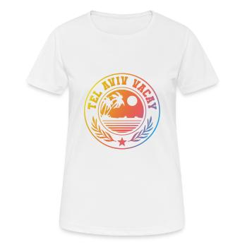 Tel Aviv Holidays - Women's Breathable T-Shirt - white - Front - AI Model Female 172 dark (172cm)