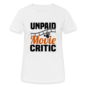 Critique de film Critique de film Long métrage - T-shirt respirant Femme - blanc - Devant - AI Model Female 172 dark (172cm)