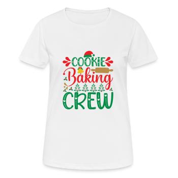 Christmas Cookie - Women's Breathable T-Shirt - white - Front - AI Model Female 172 dark (172cm)