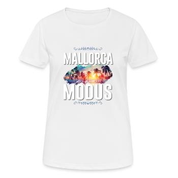 Mallorca Mode - Women's Breathable T-Shirt - white - Front - AI Model Female 172 dark (172cm)