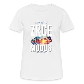 Zrce Mode - Women's Breathable T-Shirt - white - Front - AI Model Female 172 dark (172cm)