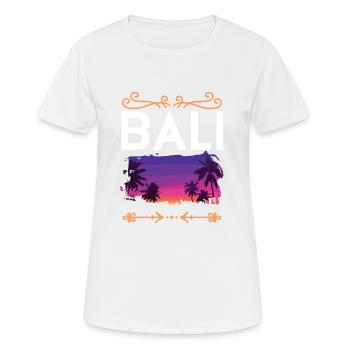Bali - T-shirt respirant Femme - blanc - Devant - AI Model Female 172 dark (172cm)