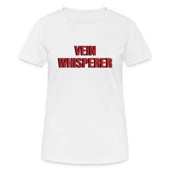 Blutspende Butspendedienst Blutspenden Spender - Frauen T-Shirt atmungsaktiv - Weiß - Vorne - AI Model Female 172 dark (172cm)