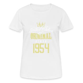 1954 limited edition - Women's Breathable T-Shirt - white - Front - AI Model Female 172 dark (172cm)