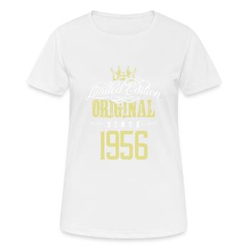 1956 limited edition - Women's Breathable T-Shirt - white - Front - AI Model Female 172 dark (172cm)