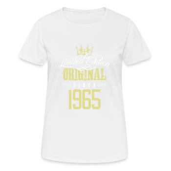 Édition limitée 1965 - T-shirt respirant Femme - blanc - Devant - AI Model Female 172 dark (172cm)