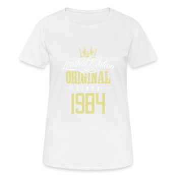 Édition limitée 1984 - T-shirt respirant Femme - blanc - Devant - AI Model Female 172 dark (172cm)