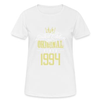 Édition limitée 1994 - T-shirt respirant Femme - blanc - Devant - AI Model Female 172 dark (172cm)