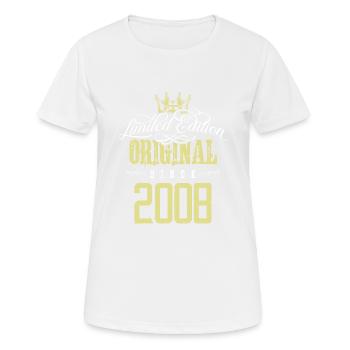 2008 limited edition - Women's Breathable T-Shirt - white - Front - AI Model Female 172 dark (172cm)
