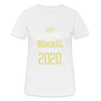 2020 limited edition - Women's Breathable T-Shirt - white - Front - AI Model Female 172 dark (172cm)