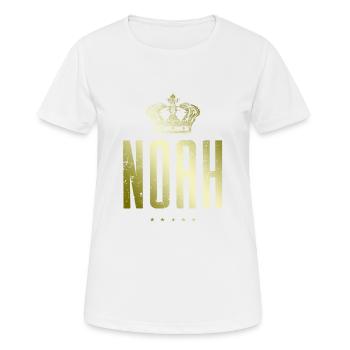 Noah - Women's Breathable T-Shirt - white - Front - AI Model Female 172 dark (172cm)