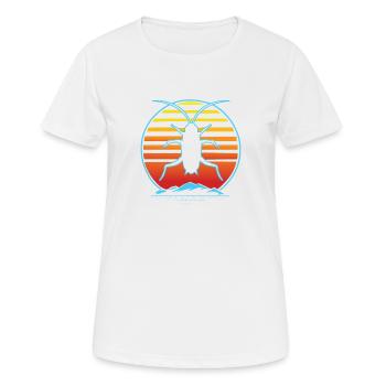 Kammerjäger I Vermin Motif pour - T-shirt respirant Femme - blanc - Devant - AI Model Female 172 dark (172cm)