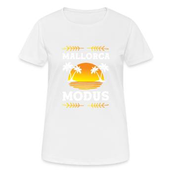 Mallorca Mode - Women's Breathable T-Shirt - white - Front - AI Model Female 172 dark (172cm)