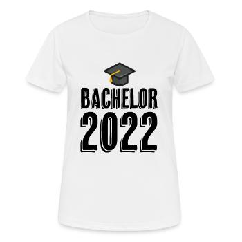 Baccalauréat 2022 - T-shirt respirant Femme - blanc - Devant - AI Model Female 172 dark (172cm)