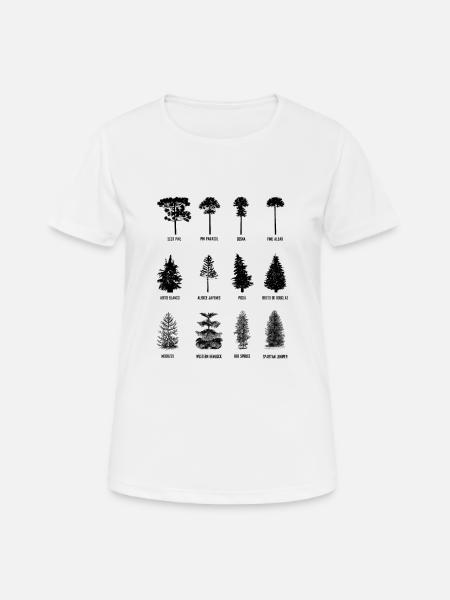 Tree - Women's Breathable T-Shirt - white