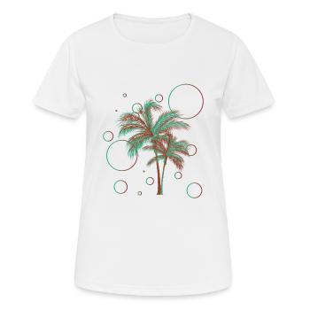 Tree - Women's Breathable T-Shirt - white - Front - AI Model Female 172 dark (172cm)