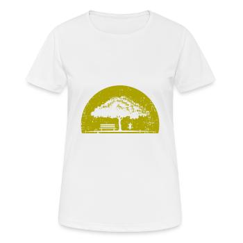 Tree - Women's Breathable T-Shirt - white - Front - AI Model Female 172 dark (172cm)
