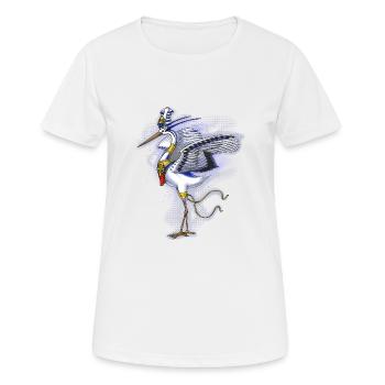 Mythologie égyptienne Divinité Benny - T-shirt respirant Femme - blanc - Devant - AI Model Female 172 dark (172cm)