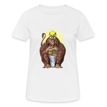 Mythologie égyptienne antique Divinité Aani - T-shirt respirant Femme - blanc - Devant - AI Model Female 172 dark (172cm)