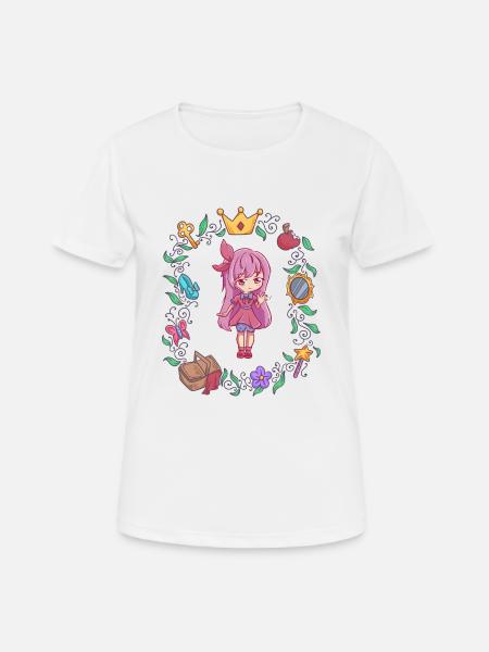 Anime - Women's Breathable T-Shirt - white