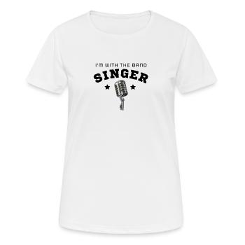 Tierbefreiung Vieh Veganer Kuh Nicht Essen - Frauen T-Shirt atmungsaktiv - Weiß - Vorne - AI Model Female 172 dark (172cm)