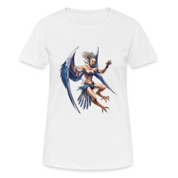 Griechische Mythologie Gottheit Harpyie - Frauen T-Shirt atmungsaktiv - Weiß - Vorne - AI Model Female 172 dark (172cm)