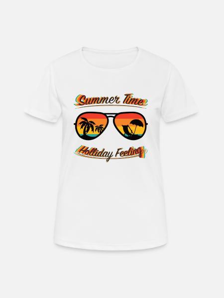 Summer Time - Holiday Feeling - Women's Breathable T-Shirt - white
