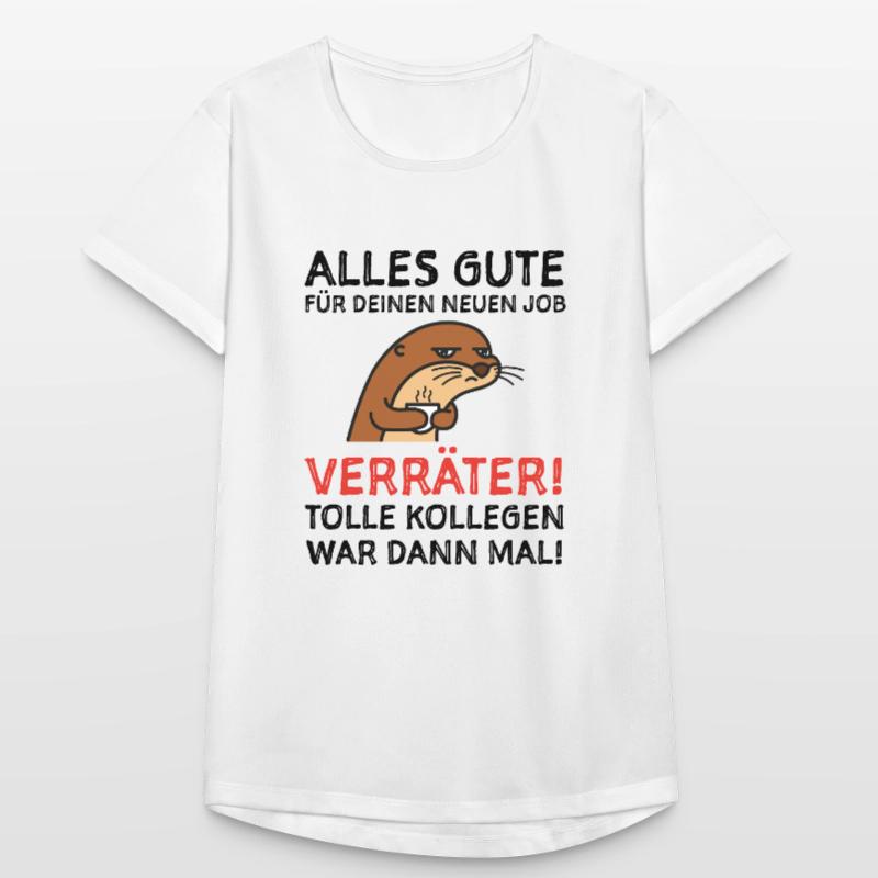 Abschied Abschiedsgeschenk Geschenkidee Frauen T-Shirt atmungsaktiv