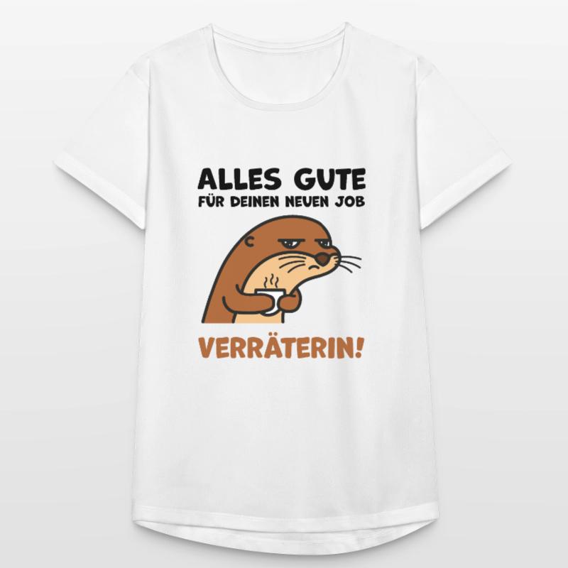 Abschied Abschiedsgeschenk Geschenkidee Frauen T-Shirt atmungsaktiv