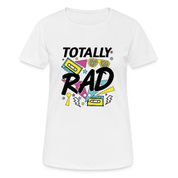 Totalement Génial - T-shirt respirant Femme - blanc - Devant - AI Model Female 172 dark (172cm)