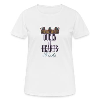 Queen The Hooks Uppercut Crown Boxing Girl - T-shirt respirant Femme - blanc - Devant - AI Model Female 172 dark (172cm)