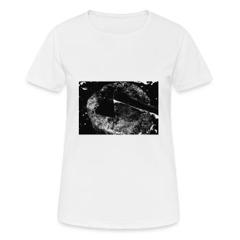Axe throwing - Women's Breathable T-Shirt - white - Front - AI Model Female 172 dark (172cm)