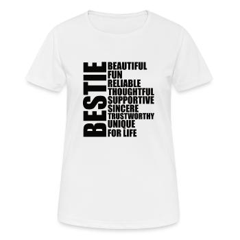 Accomplices Couple Couples Couple Best Friends - Women's Breathable T-Shirt - white - Front - AI Model Female 172 dark (172cm)