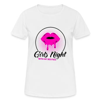 Trauzeugin Mädelsabend Party Damen Geschenk - Frauen T-Shirt atmungsaktiv - Weiß - Vorne - AI Model Female 172 dark (172cm)