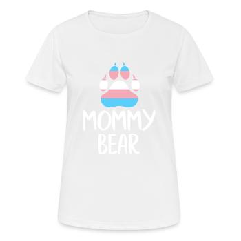 LGBT Regenbogen Gay Pride Homo Lesbisch Schwul - Frauen T-Shirt atmungsaktiv - Weiß - Vorne - AI Model Female 172 dark (172cm)