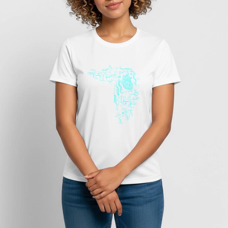 Informatiker Informatik Programmierer Nerd Geek Frauen T-Shirt atmungsaktiv