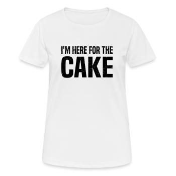 Wedding Wedding Party Wedding Cake - Women's Breathable T-Shirt - white - Front - AI Model Female 172 dark (172cm)