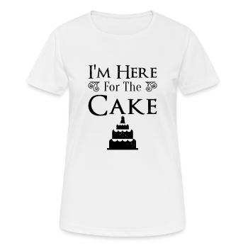 Wedding Wedding Party Wedding Cake - Women's Breathable T-Shirt - white - Front - AI Model Female 172 dark (172cm)
